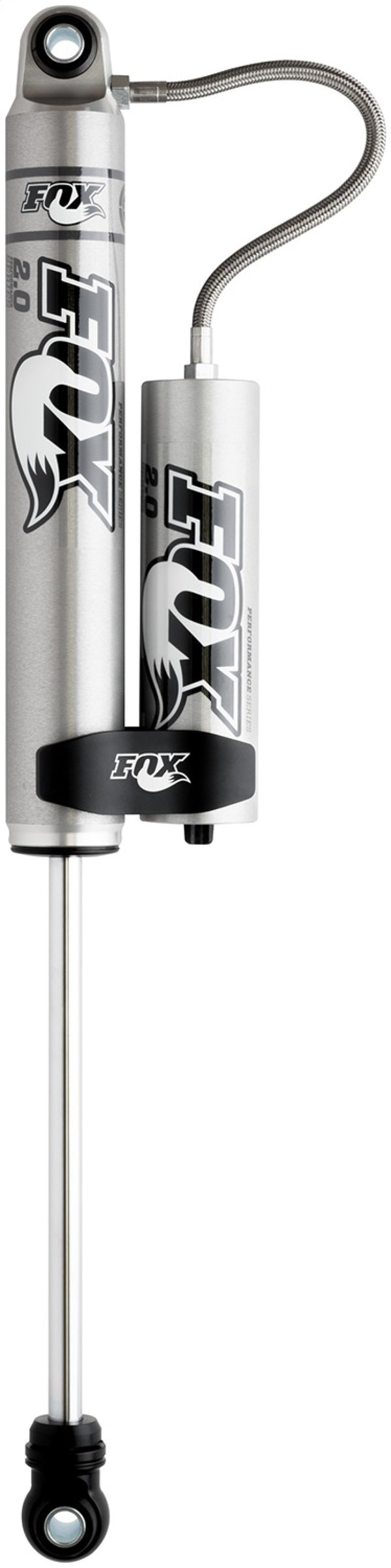 FOX 99+ Chevy HD 2.0 Performance Series 12.1in. Smooth Body Remote Reservoir Rear Shock for 4-6in. Lift