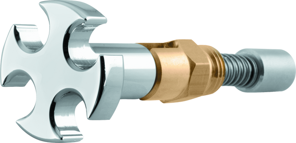 Bikers Choice S&S B E G Chrome Enrichener Kit with 1-1/8" Chrome Knob