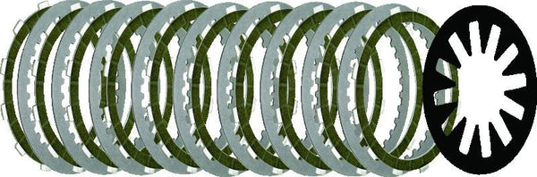 Twin Power 98-17 Big Twin Exc CVO S.E. and M8 Clutch Kit Extra Plate W/ Heavy Spring