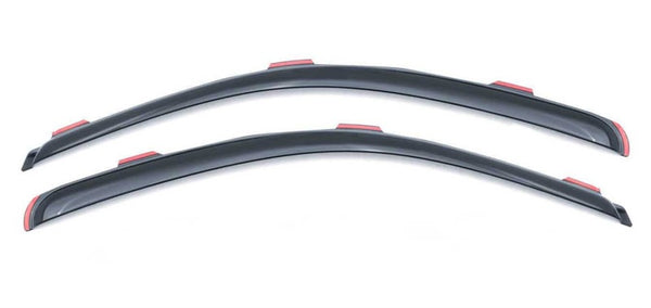 AVS In-Channel Window Deflectors (Smoke) for 20152018 Chevy Colorado Extended Cab
