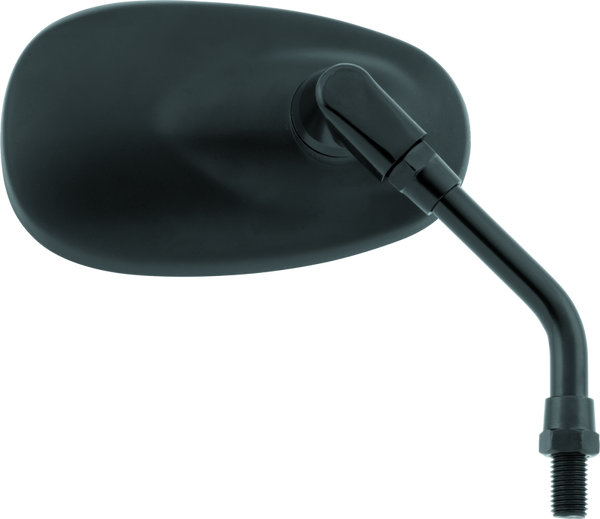 BikeMaster Mini Mirror 10mm Matte Black (Single Unit)