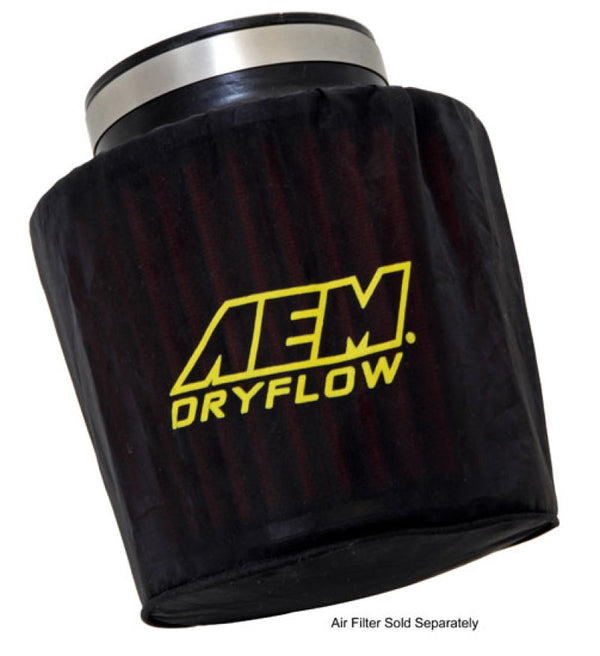 AEM Air Filter Wrap Pre-Filter 6in Base x 5-1/4in Top x 5in Tall