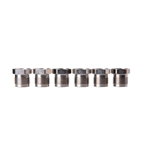 Fleece Performance Stainless Steel Fuel Supply Tube Nuts for 03-22 Dodge 2500/3500 5.9L/6.7L