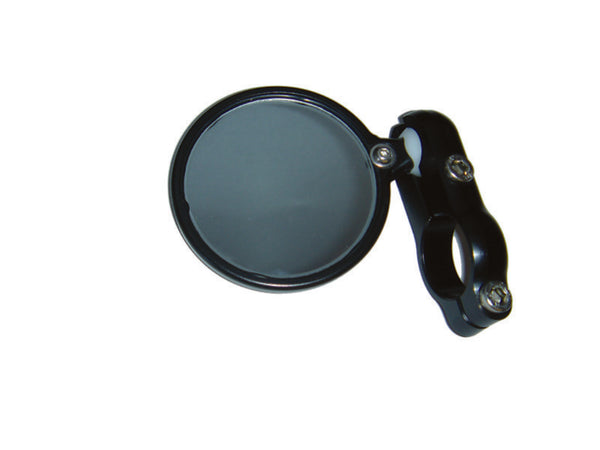 CRG Blindsight 2-Inch Round Bar-End Mirror - Black Finish