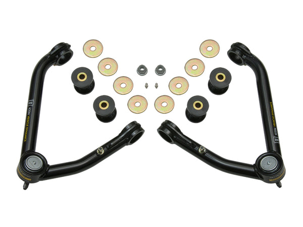 ICON Tubular Upper Control Arm Delta Joint Kit for 2007-2016 GM 1500 (Small Taper)