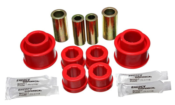 Energy Suspension Front Control Arm Bushings for 2013 Scion FR-S & Subaru BRZ - Red