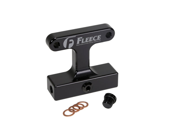 Fleece Performance Fuel Filter Delete for 04.5-07 Dodge 5.9L & 07.5-12 6.7L Cummins