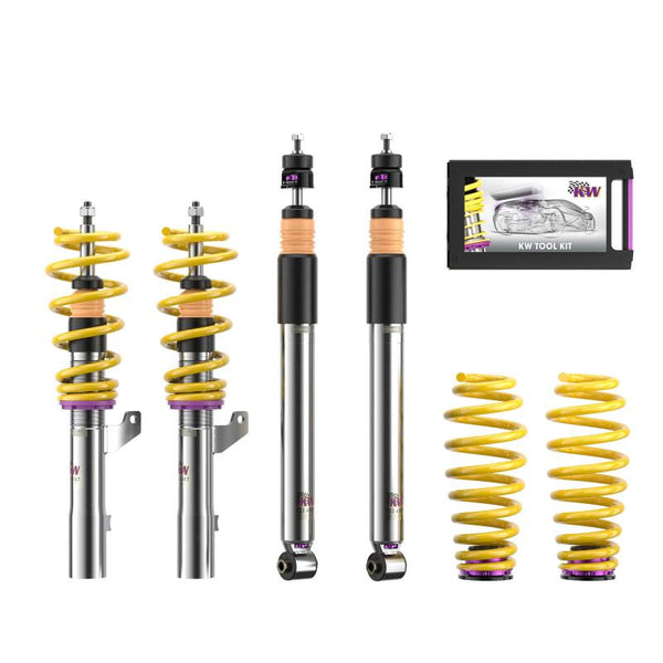 KW Coilover Kit V3 Honda Civic; Coupe Hatchback Sedan w/ rear lower fork mounts
