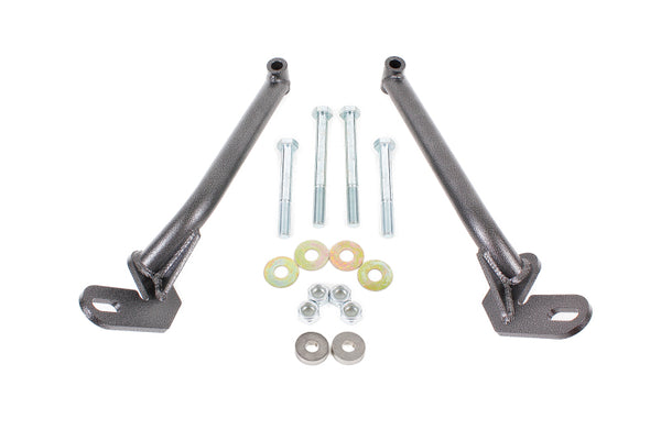 BMR Suspension G-Body Control Arm Reinforcement Braces 78-87 - Black Hammertone