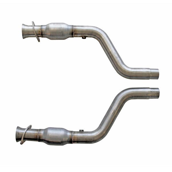 BBK 2-3/4" Short Mid X-Pipe w/ Catalytic Converters for Dodge Challenger & Charger (20052015)