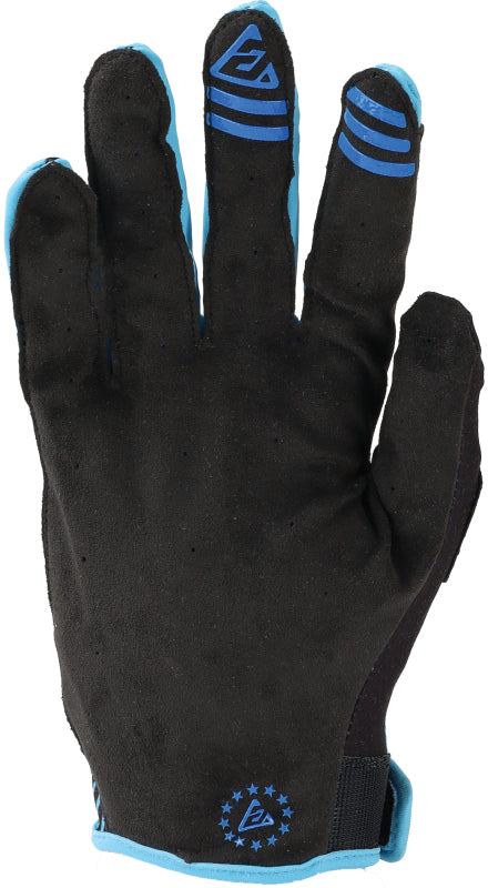 Answer 25 Ascent Prix Riding Gloves Blue/Black - Small