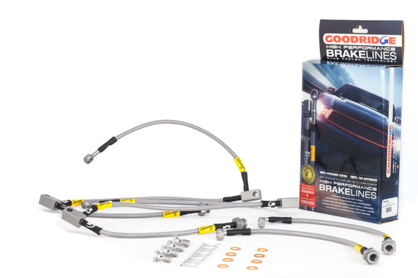Goodridge Stainless Steel Brake Line Kit for 03+ Nissan 350Z/G35 (Includes Brembo Kits)