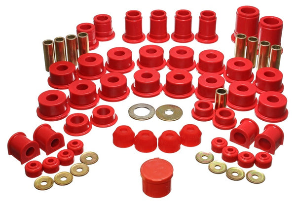 Energy Suspension Hyper-Flex Master Bushing Set for 90-95 Toyota 4Runner 2WD/4WD - Red