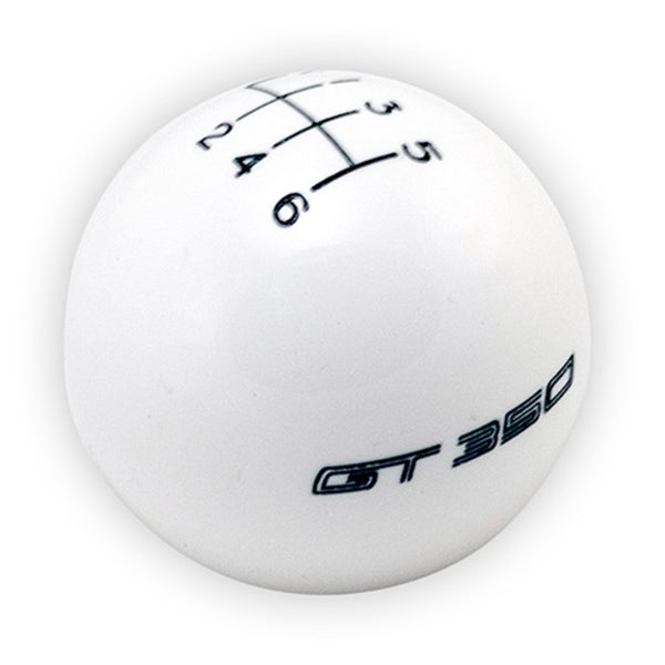 Ford Racing 15-17 Mustang Shelby GT350/GTR White 6-Speed Shift Knob