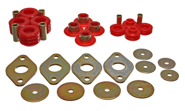 Energy Suspension Cab Mount Bushing - Hyper-Flex(TM) Polyurethane - Red
