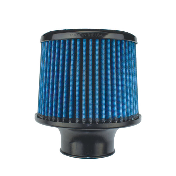 Injen AMSOIL Ea Nanofiber Dry Air Filter - 2.50" Diameter, 6" Base, 5" Tall, 5" Top