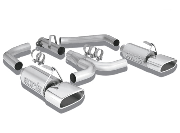 Borla Catback Exhaust for 1986-1991 Corvette 5.7L V8 - S-Type SS