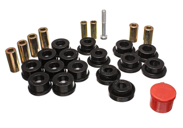 Energy Suspension Front Control Arm Bushings - Black