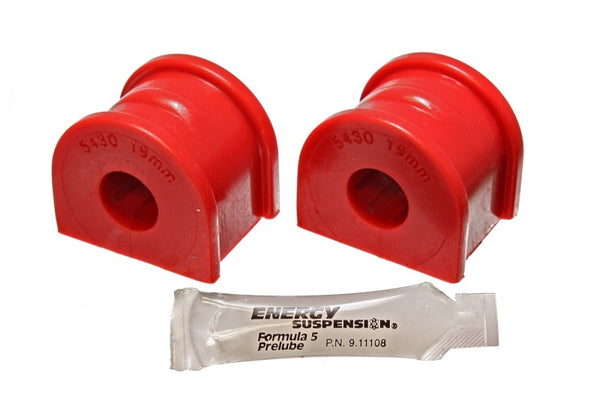 Energy Suspension 1997-2004 Chevy Corvette Red 19mm Rear Sway Bar Bushing Set