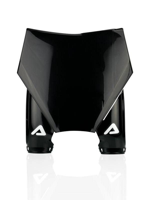 Acerbis 23+ KTM SX125-300/SX-F250-450/XC125-300/XC-F250-450 Front Number Plate-Raptor 2 - Black