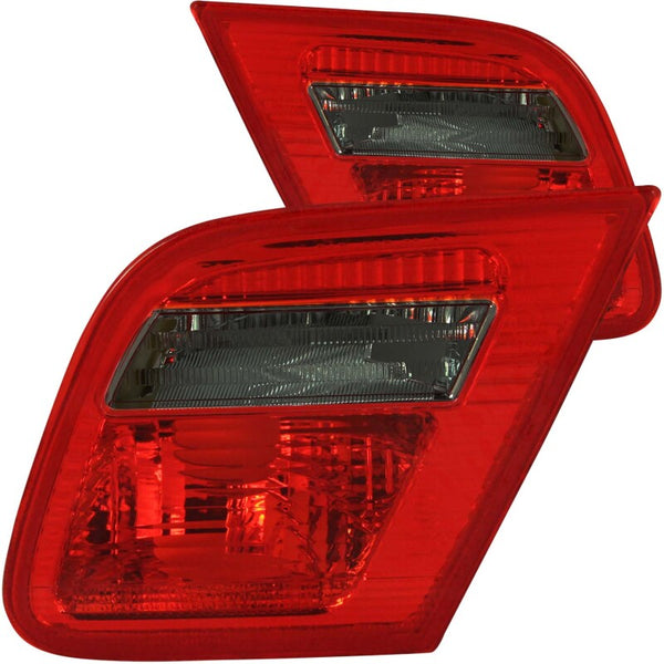 ANZO Inner Tail Lights Red/Smoke for BMW 3 Series E46 2000-2003 (Pair, 2Dr Only)