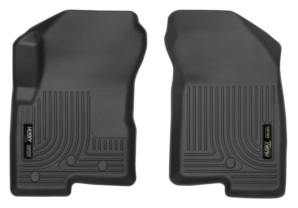 Husky Liners WeatherBeater Front Row Floor Liners for 07-12 Dodge Caliber & Jeep Compass - Black