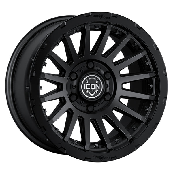 ICON Recon Pro Wheel 17x8.5 6x5.5 0mm Offset 4.75in BS Satin Black