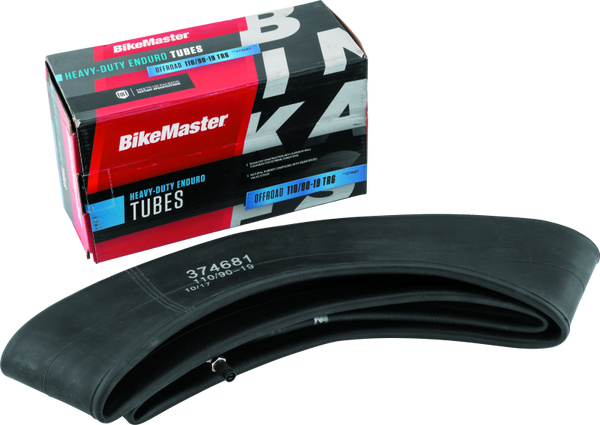 BikeMaster Motorcycle Tube 110/90-19 TR6 Extra Heavy Duty