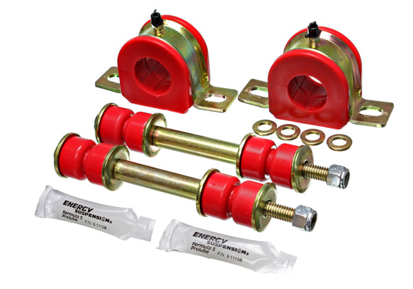 Energy Suspension Polyurethane Front Sway Bar Bushing Set for 85-89 Ford Astro Van 2WD - Red