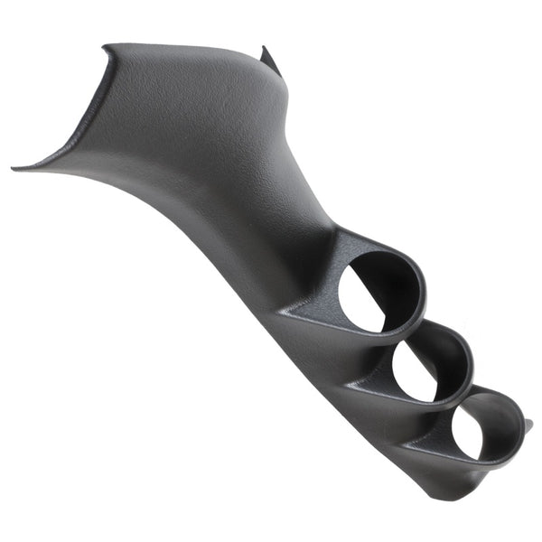 AutoMeter Black Triple 52mm A-Pillar Gauge Pod - Nissan 240SX 1995-1998