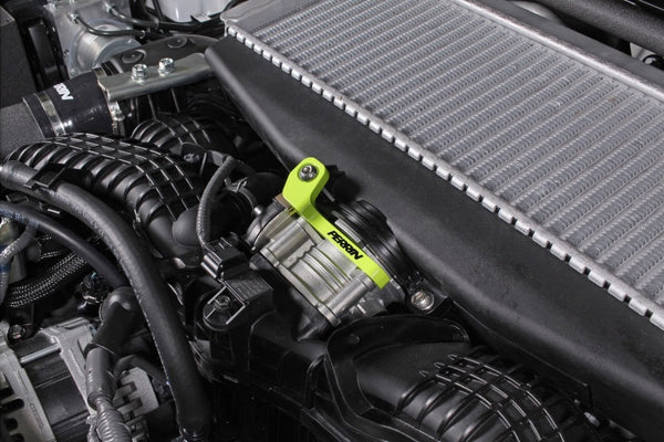 PERRIN 22-26 Subaru WRX / 19-25 Ascent / 20-25 Outback & Legacy Turbo TMIC Bracket - Neon Yellow