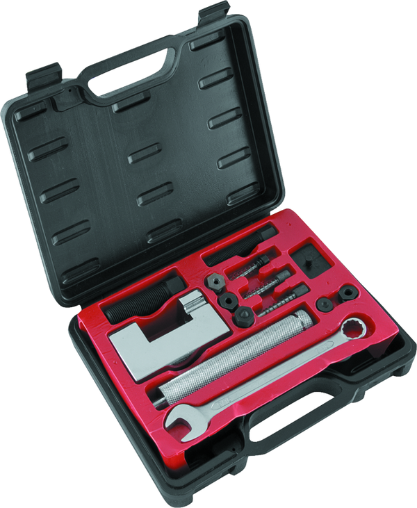 BikeMaster Heavy Duty Chain Breaker & Rivet Tool - Fits 420-630 Chains