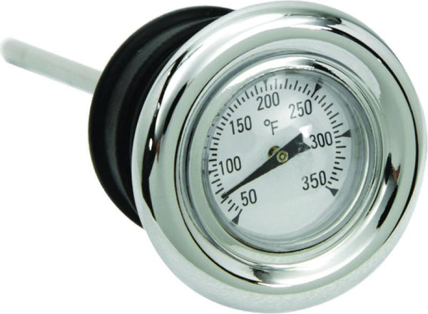 Bikers Choice 70-86 FL FX 70-78 XLCH Chrome Oil Dipstick With Temp Gauge Replaces H-D 62635-79T