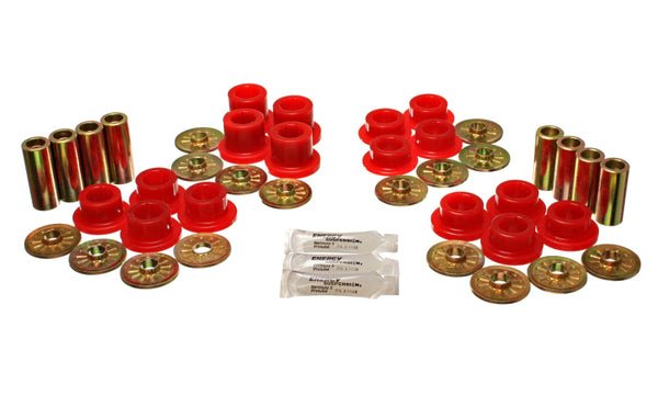 Energy Suspension 1992-2002 Dodge Viper Red Rear Control Arm Bushing Set