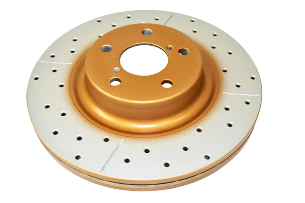 DBA Front Drilled & Slotted Street Series Brake Rotor for Subaru/Scion BRZ/FR-S Limited & Premium (US Spec)