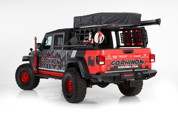 Go Rhino XRS Overland Xtreme Rack for 19-21 Jeep Gladiator (Box 2, Req. gor5950000T-01)