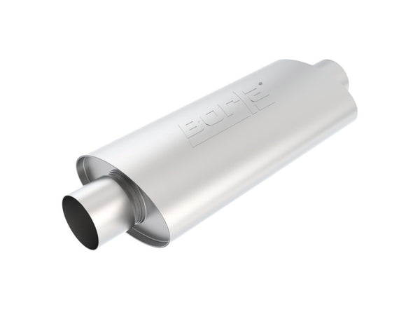 Borla XR-1 Racing Sportsman Oval Muffler - 3" Inlet/Outlet