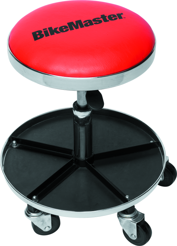 BikeMaster Ultimate Shop Stool with Detachable Tool Caddy