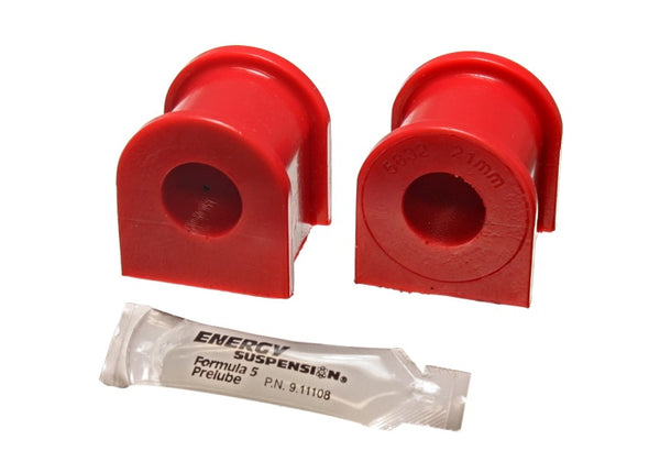Energy Suspension 05-07 Scion tC 21mm Front Sway Bar Bushing Set - Red