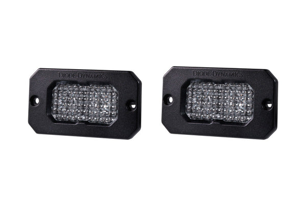 Diode Dynamics Stage Series 2-Inch LED Pod Sport - White Flood (Pair)