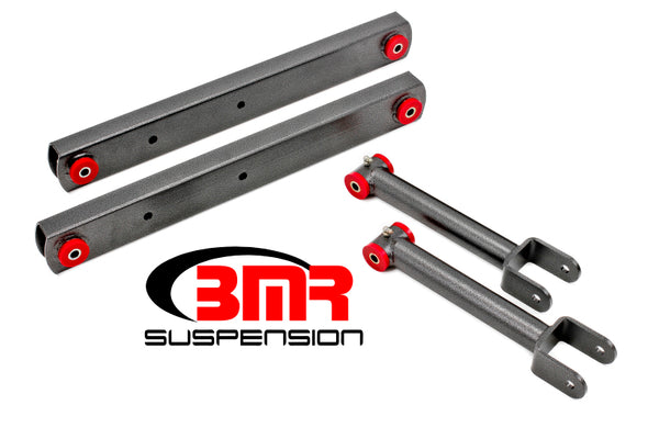 BMR Non-Adjustable Rear Suspension Kit for 1964-67 A-Body - Black Hammertone