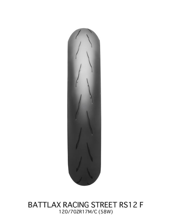 Bridgestone Battlax Racing Street RS12F - 120/70ZR17M/C 58W TL Front