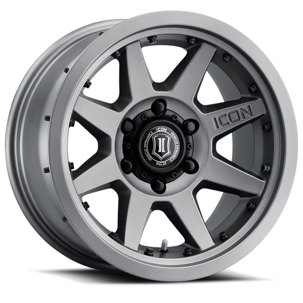 ICON Rebound Pro 17x8.5 Wheel - 6x5.5 Bolt Pattern, 0mm Offset, 106.1mm Bore