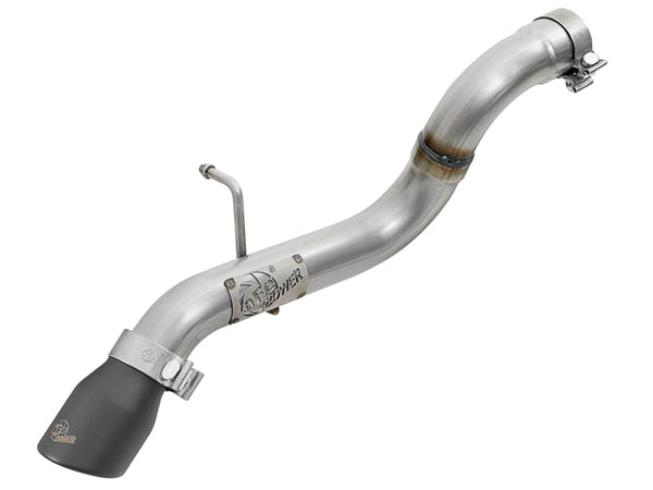 aFe MACH Force-Xp Axle-Back Exhaust System with Black Tip for 2018-2020 Jeep Wrangler L4-2.0T / V6-3.6L