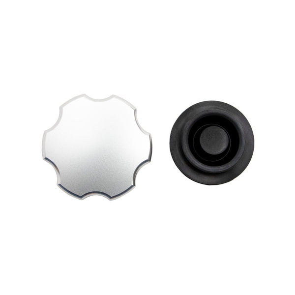 Wehrli 99-24 GM 1500/2500/3500 Billet Aluminum Brake Master Cylinder Cap - Clear Anodized