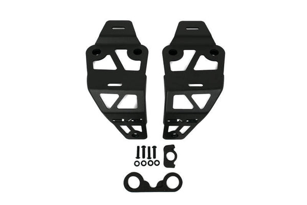 DV8 Offroad Dual Pod Light Mounts for 20-22 Jeep JL 392 & JT Mojave Edition