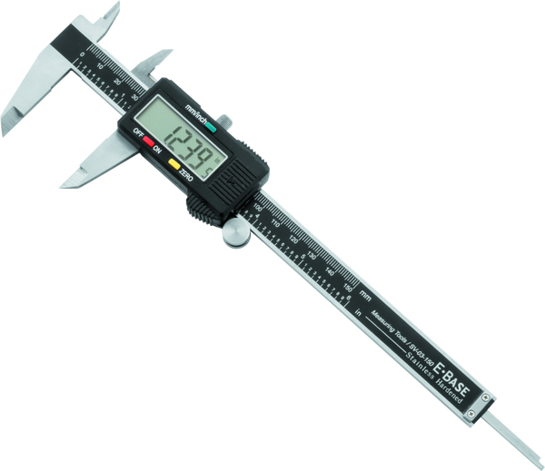 BikeMaster Digital Dual Read Caliper Hardened Stainless Steel Precision Measuring Tool