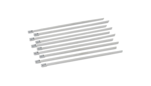 Vibrant SS Cable Ties 7.5in Long (10 cable ties / Pack)