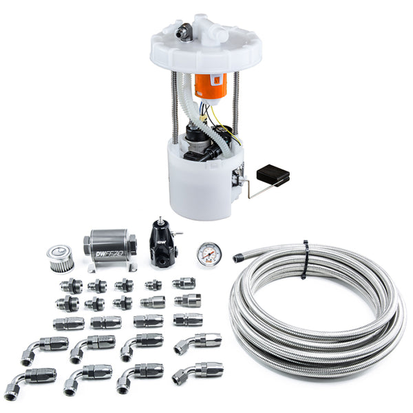DeatschWerks 06-11 Honda Civic Si K20 DW400 Pump Module & Return Kit