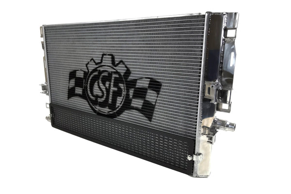 CSF Front Mount Heat Exchanger w/Rock Guard for 2015+ Mercedes Benz C63 AMG (W205)